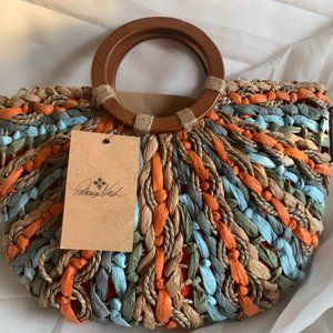 Patricia Nash Lisette Straw Satchel